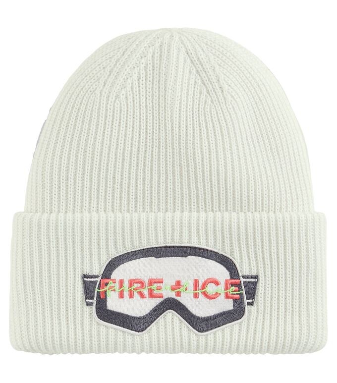 

Вязаная шапка зайда Fire+Ice, белый