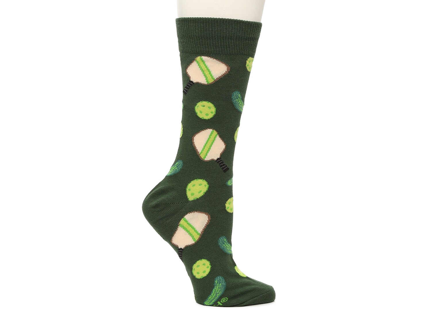 цена Носки мужские Socksmith Pickleball, темно-зеленый / светло-зеленый