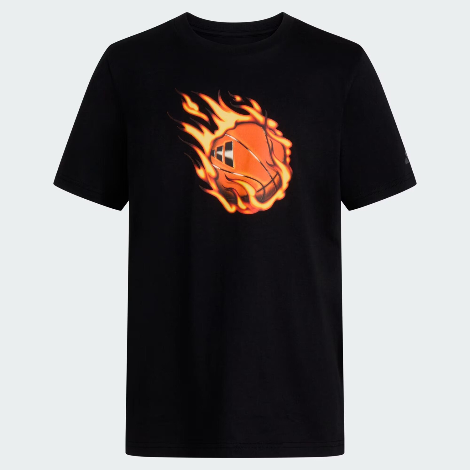 

Теплая футболка ss bball Adidas, цвет Black