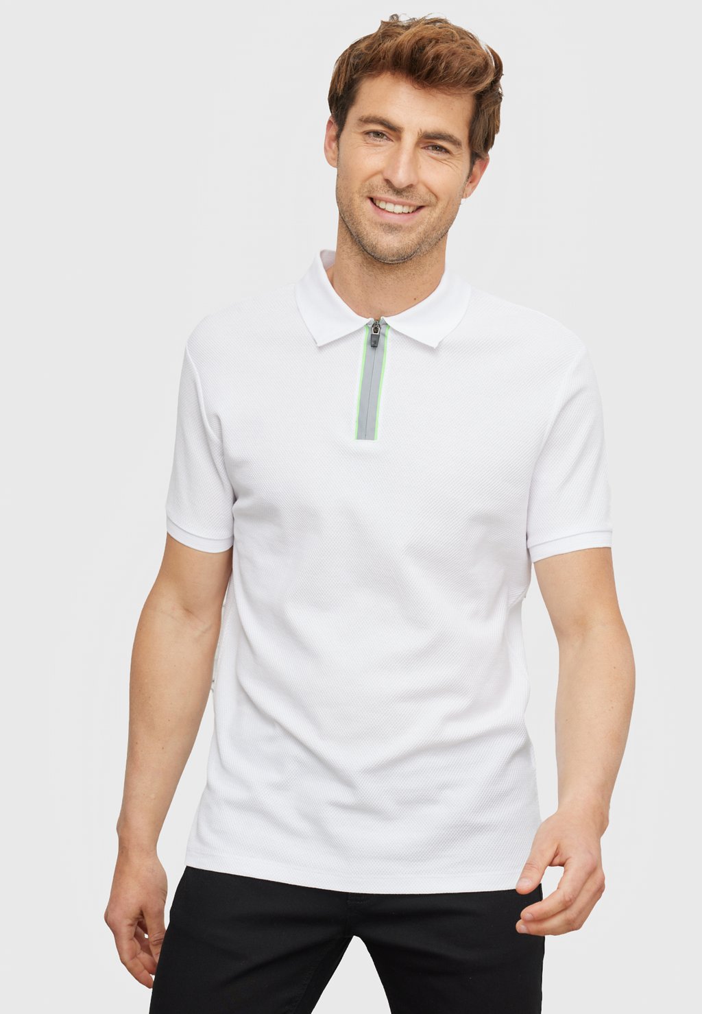 Рубашка-поло PLAIN AC&CO / ALTINYILDIZ CLASSICS, цвет Slim Fit Plain T-Shirt