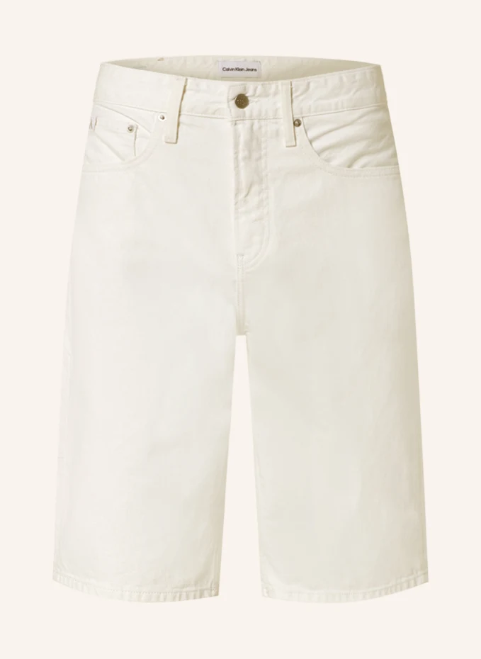 

Джинсовые шорты Calvin Klein Jeans, экрю