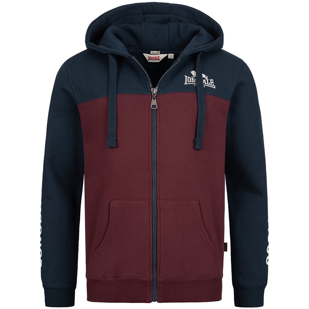 

Толстовка Lonsdale Rinsey Full Zip, красный