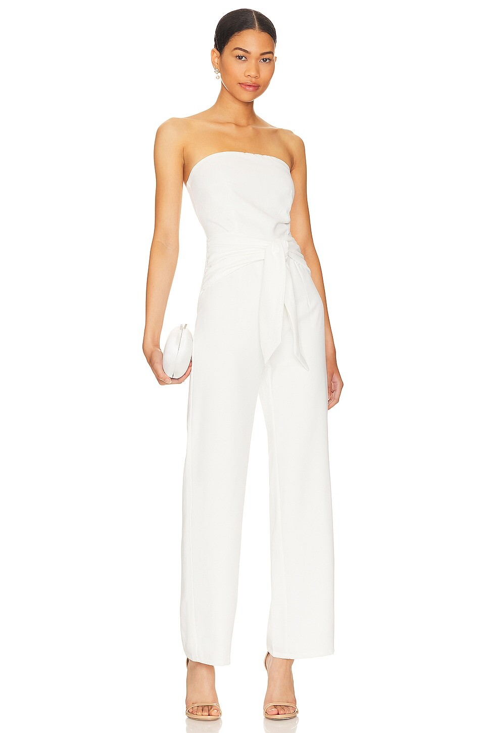 

Комбинезон superdown Jordan Tie Waist, белый