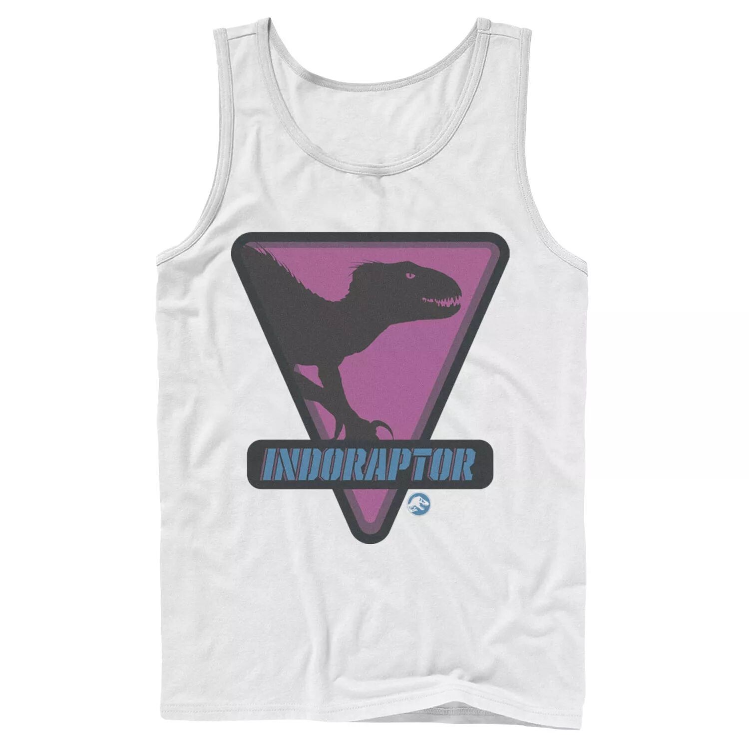 

Мужская майка Jurassic World Indoraptor Silhouette Licensed Character