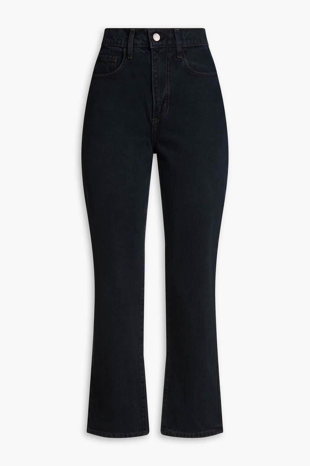 

Hutton укороченные джинсы прямого кроя с высокой посадкой Nobody Denim, черный
