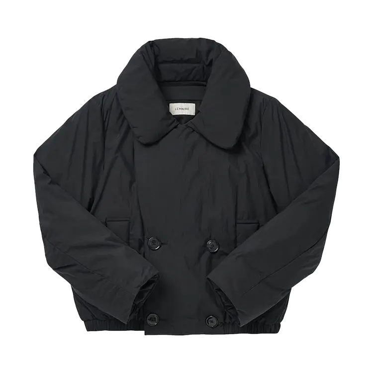 

Пальто Lemaire Puffer Caban 'Jet Black', черный