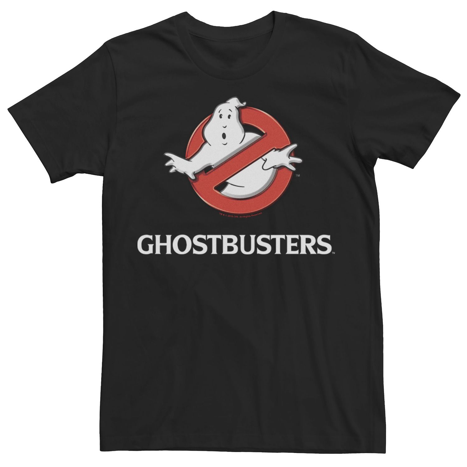 Мужская классическая футболка с логотипом «Охотники за привидениями» Licensed Character