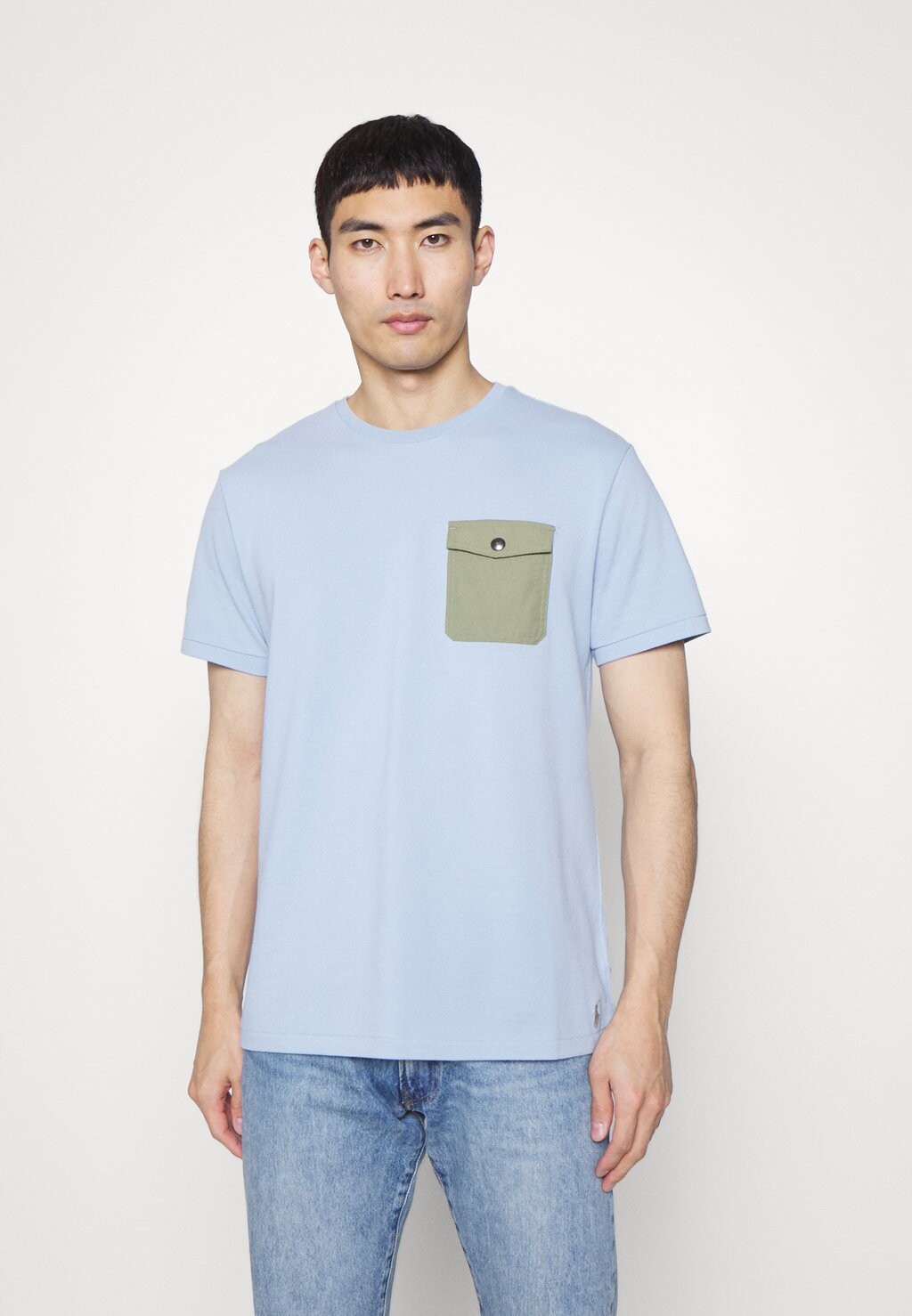 

Футболка базовая SHORT SLEEVE Polo Ralph Lauren, цвет estate blue