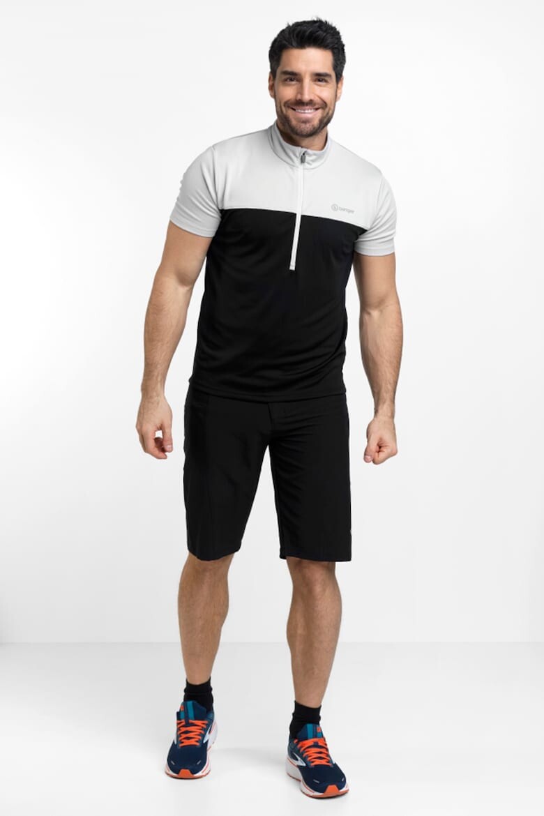 

Футболка Radtrikot Classic с короткой молнией Benger, черный