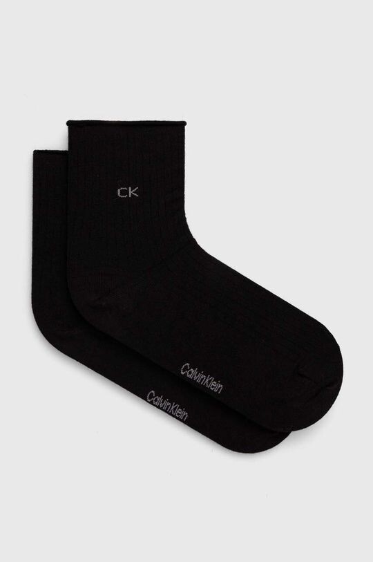 

Носки , 2 пары Calvin Klein, черный