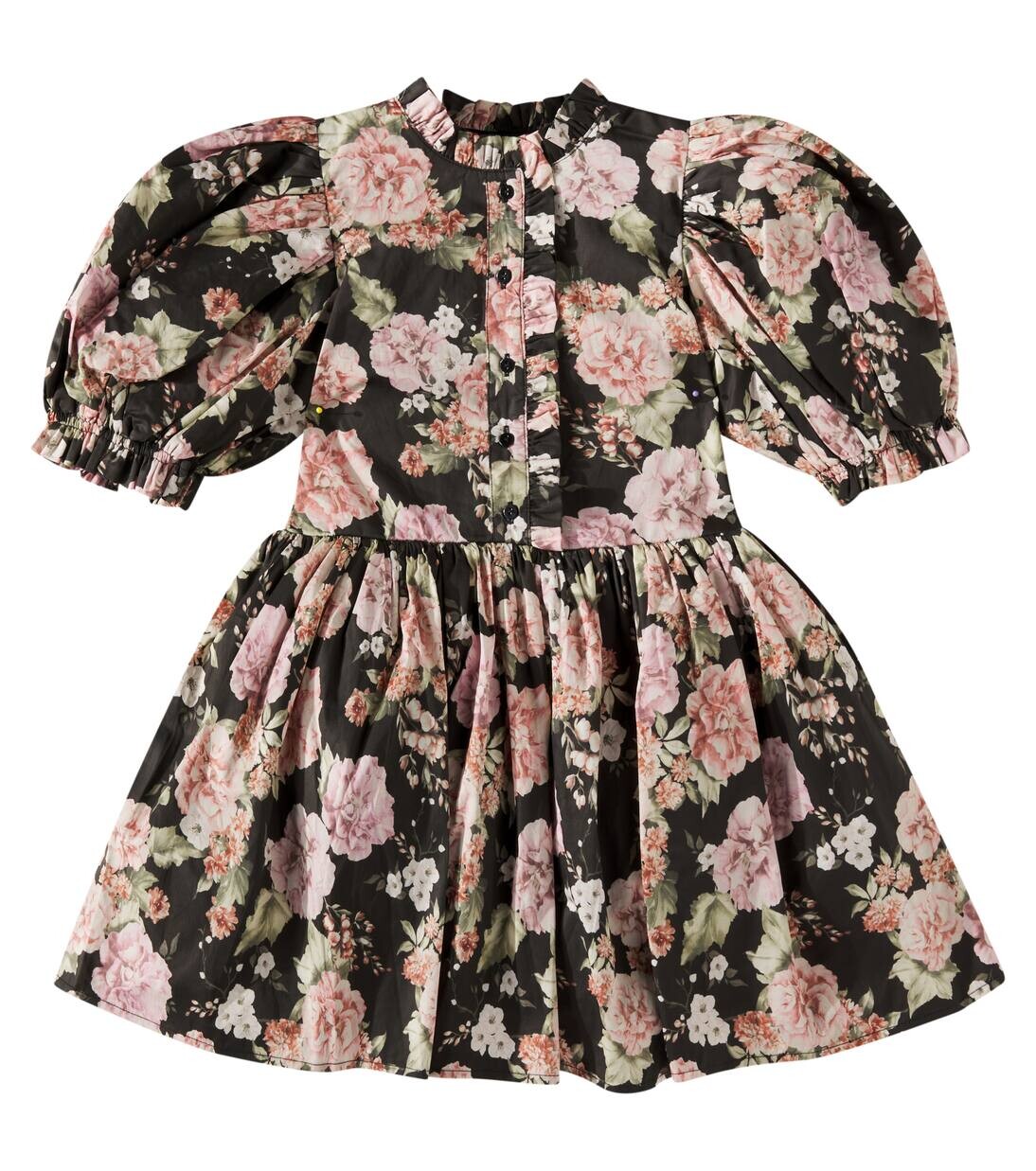 

Платье из хлопкового поплина с цветочным принтом Petite Amalie, цвет vintage bloom print