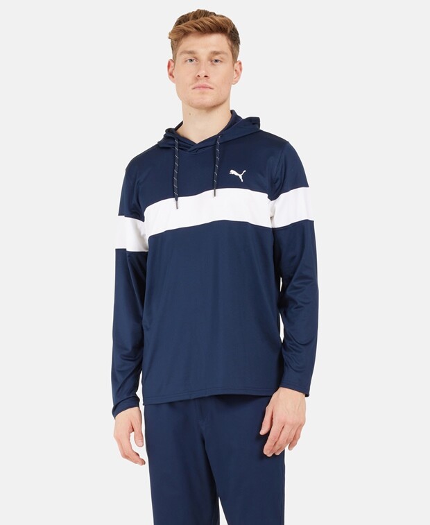 

Толстовка с капюшоном Puma Golf, темно-синий