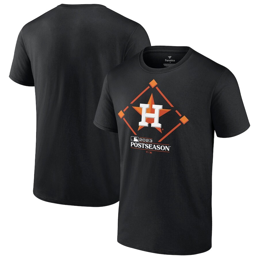 

Футболка с коротким рукавом Fanatics Branded Houston Astros, черный