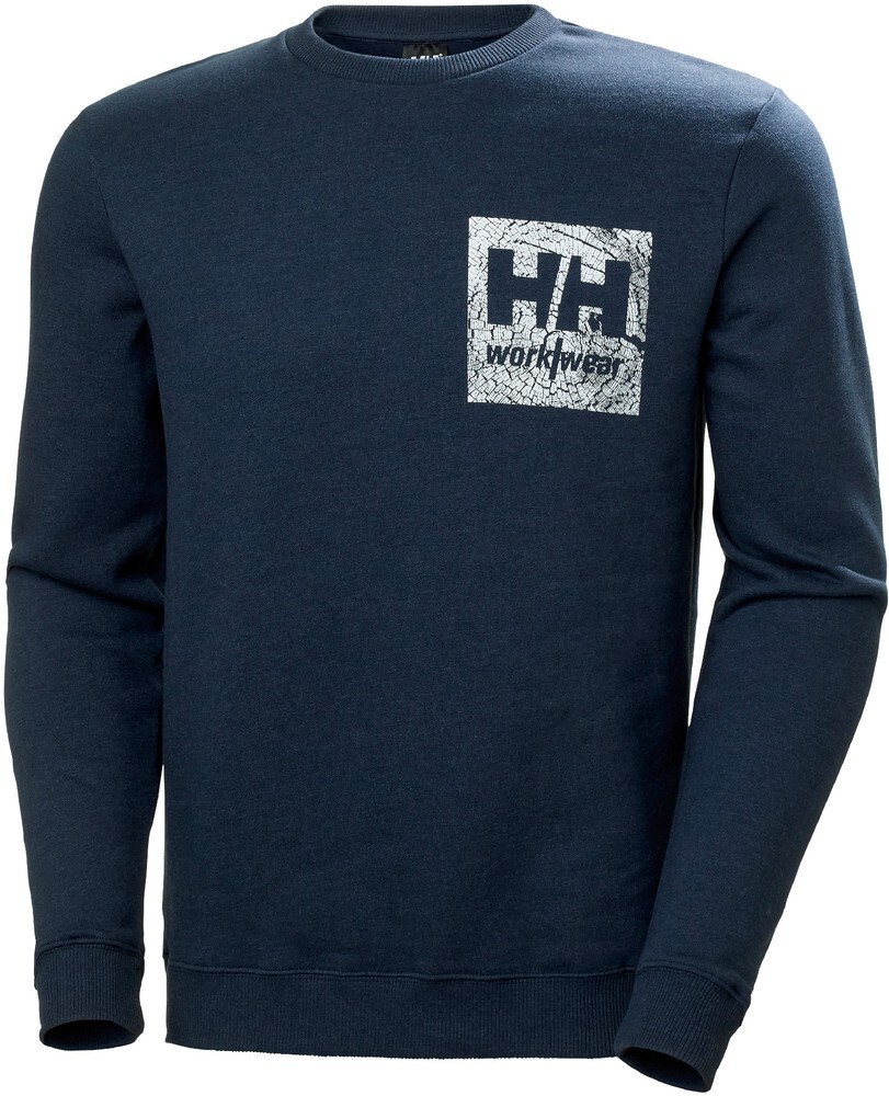 

Пуловер Helly Hansen Logo Sweatshirt, синий