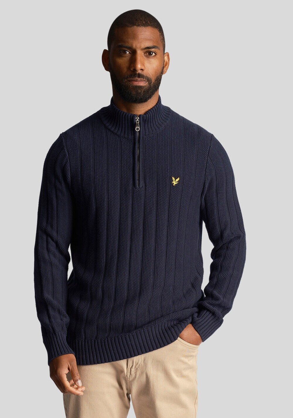 

Свитер Lyle & Scott, морской синий