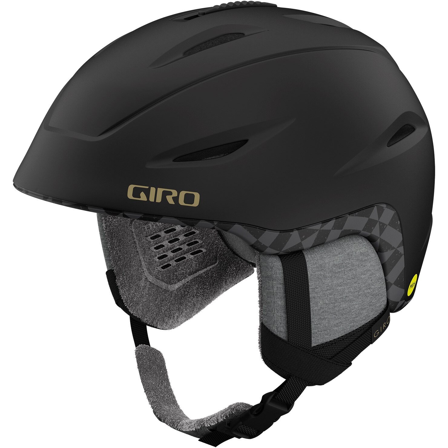 

Лыжный шлем MIPS Giro, матовый черный