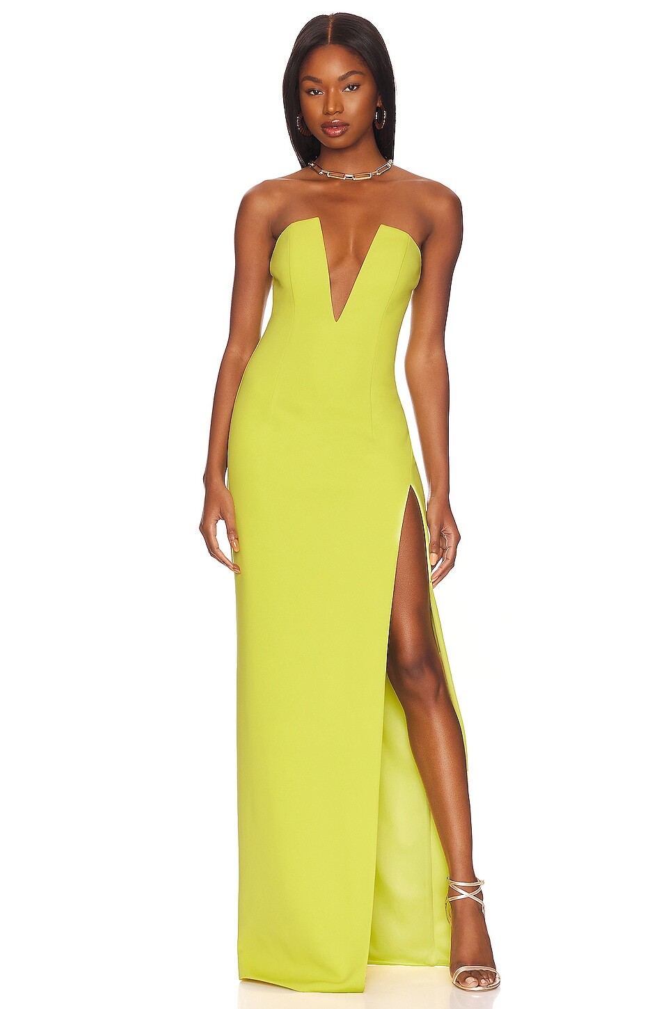 

Платье Katie May Infatuation Gown, цвет Green Chartreuse