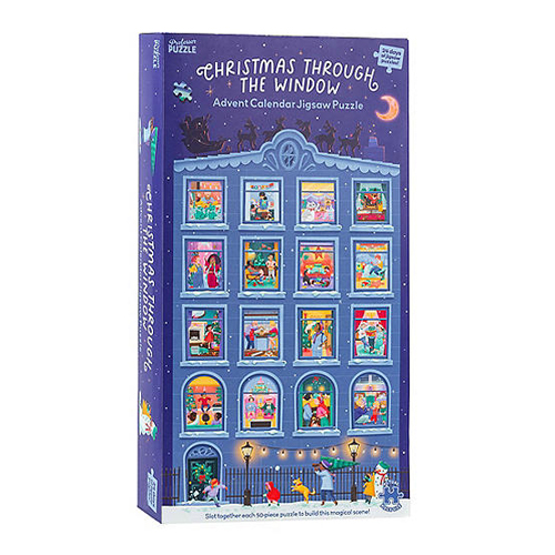 настольная игра christmas through the window jigsaw advent calendar Настольная игра Christmas Through The Window Jigsaw Advent Calendar