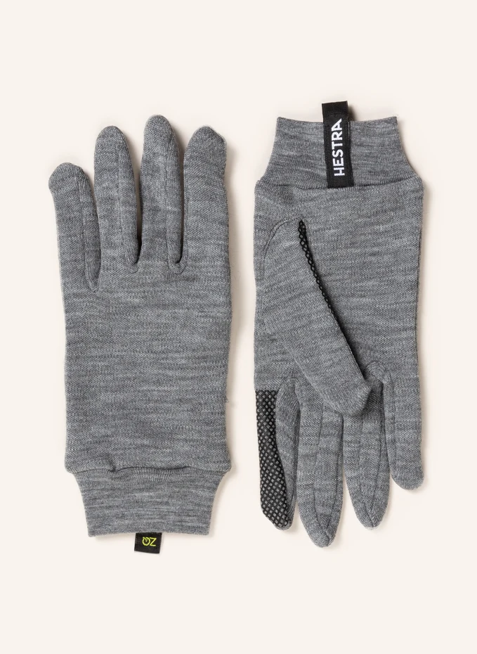 

Мультиспортивные перчатки merino touch point из шерсти мериноса Hestra, серый