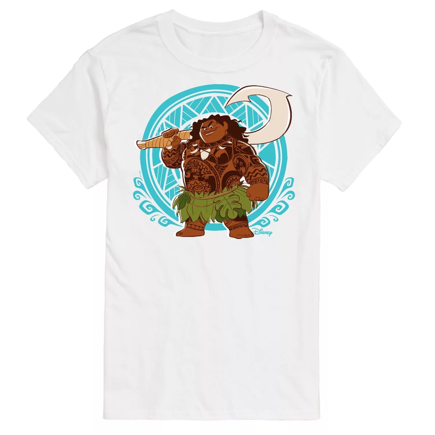 

Футболка's Moana Big & Tall Maui с цветком Disney, белый