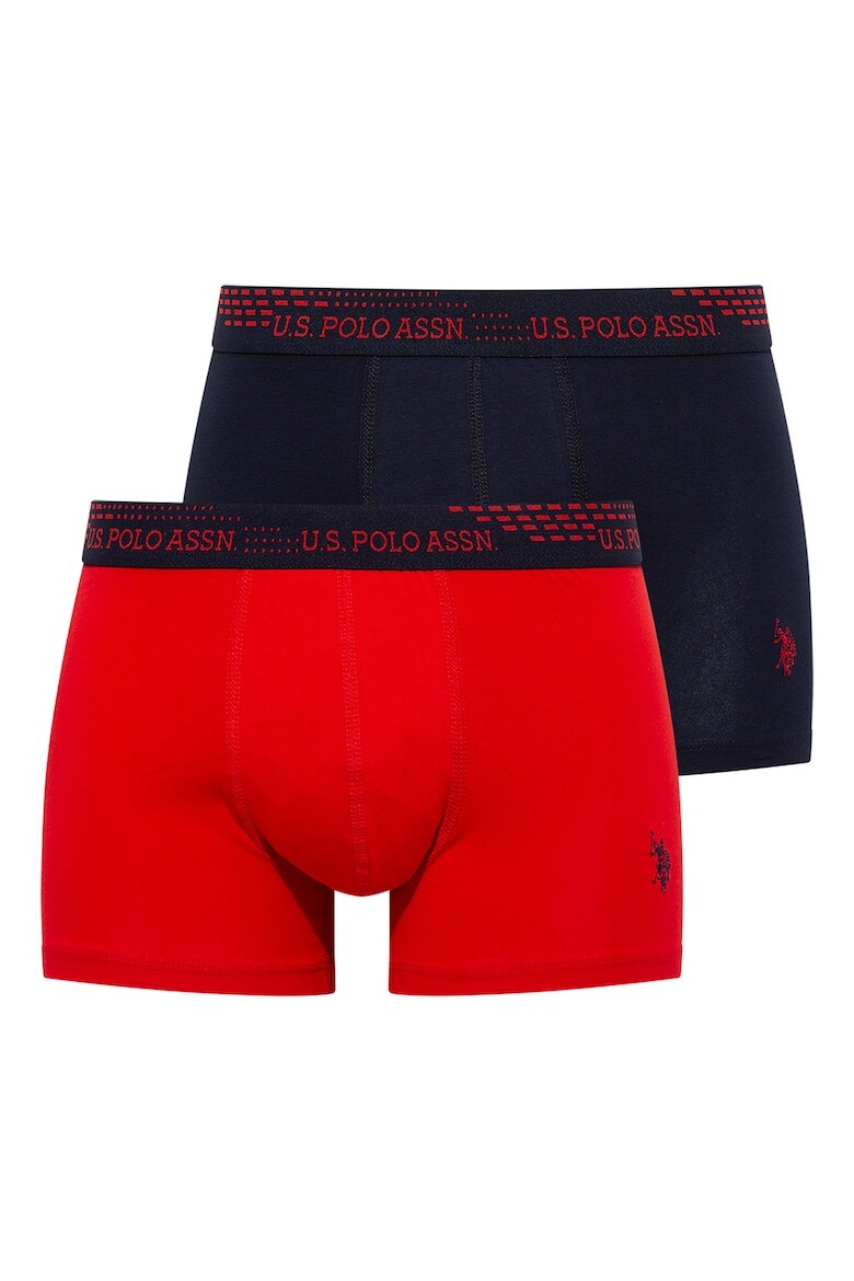 

Боксеры с логотипом, 2 пары U S Polo Assn , красный