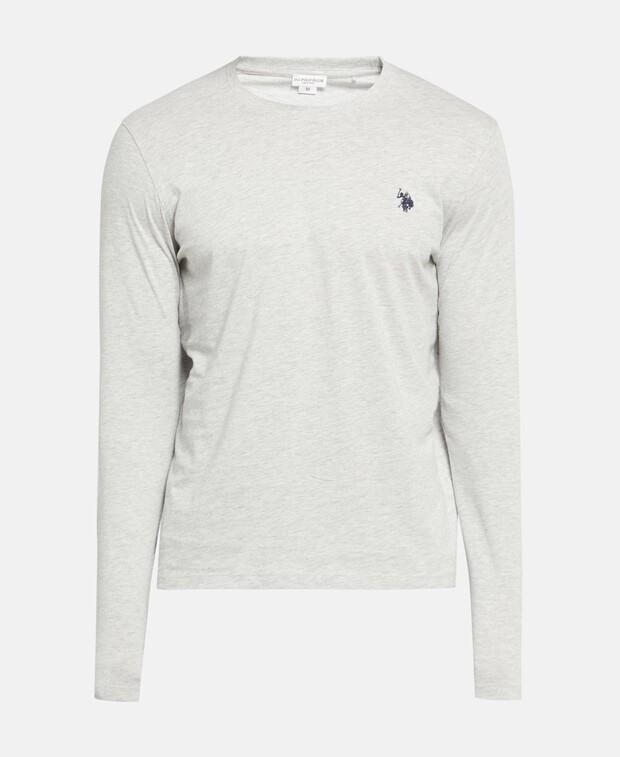 

Топ с длинными рукавами U.S. Polo Assn., серый