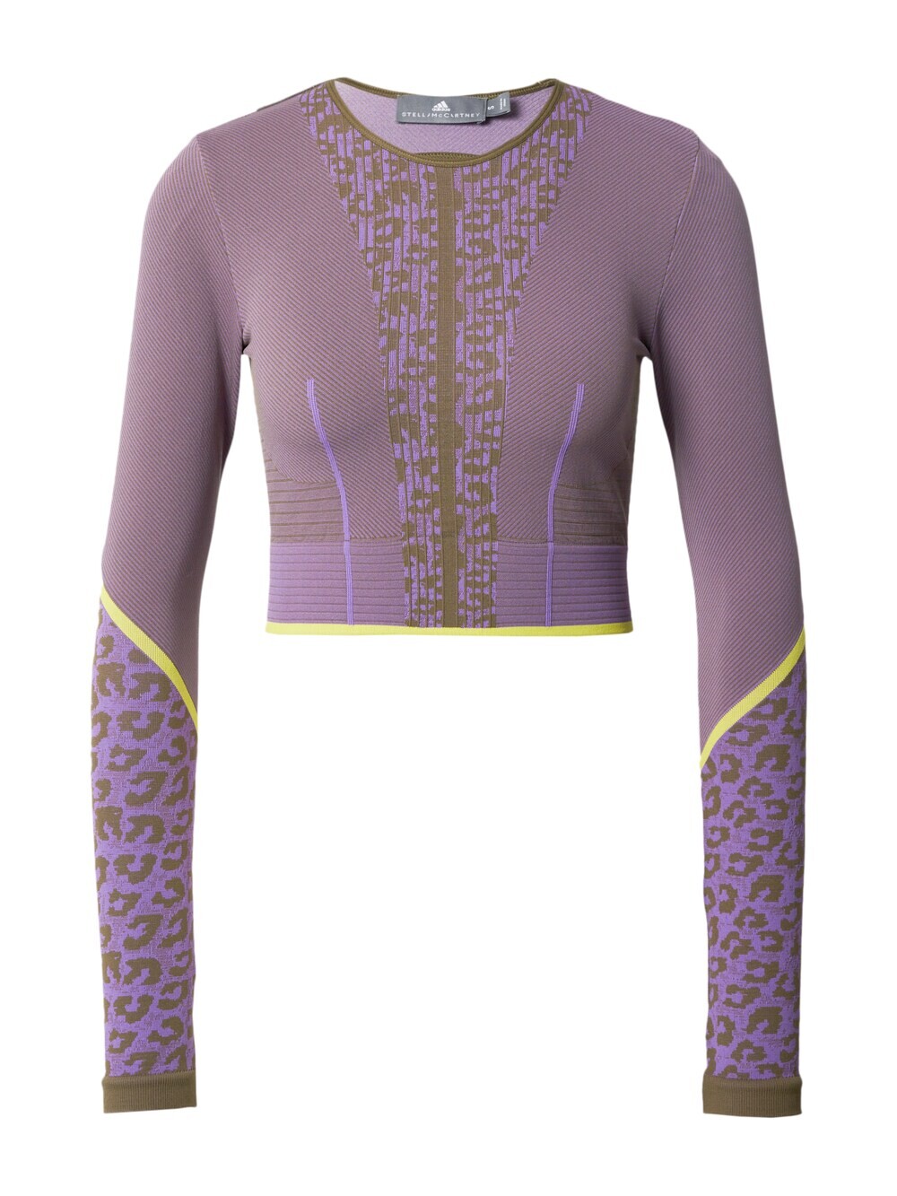 

Рубашка для выступлений Adidas Truestrength Seamless, оливковый/светло-зеленый