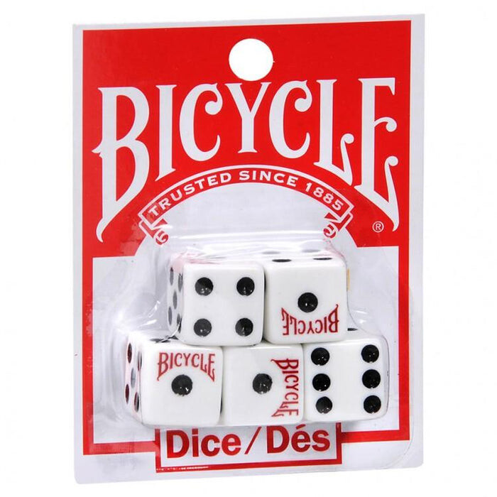 

Настольная игра Bicycle Bicycle - Classic d6 Dice (5 dice/set)