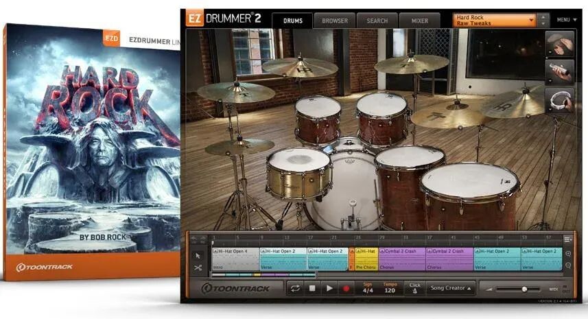 

Расширение Toontrack Hard Rock EZX