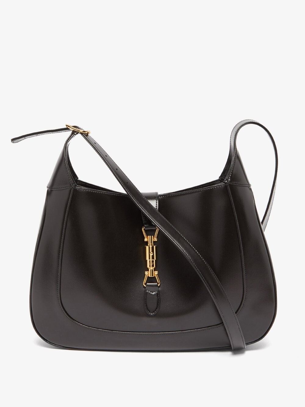 

Кожаная сумка через плечо jackie 1961 Gucci, черный