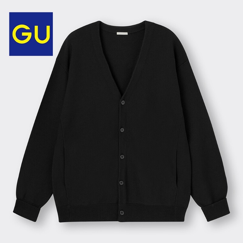 

Кардиган GU классический, черный