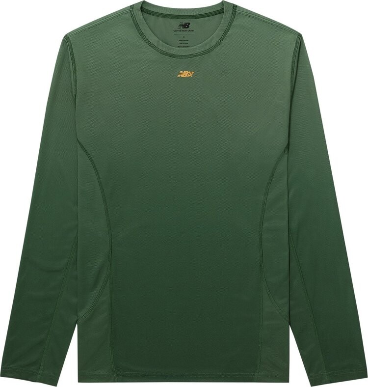 

Футболка Aimé Leon Dore x New Balance Long-Sleeve Racing 'Green Ombre', зеленый