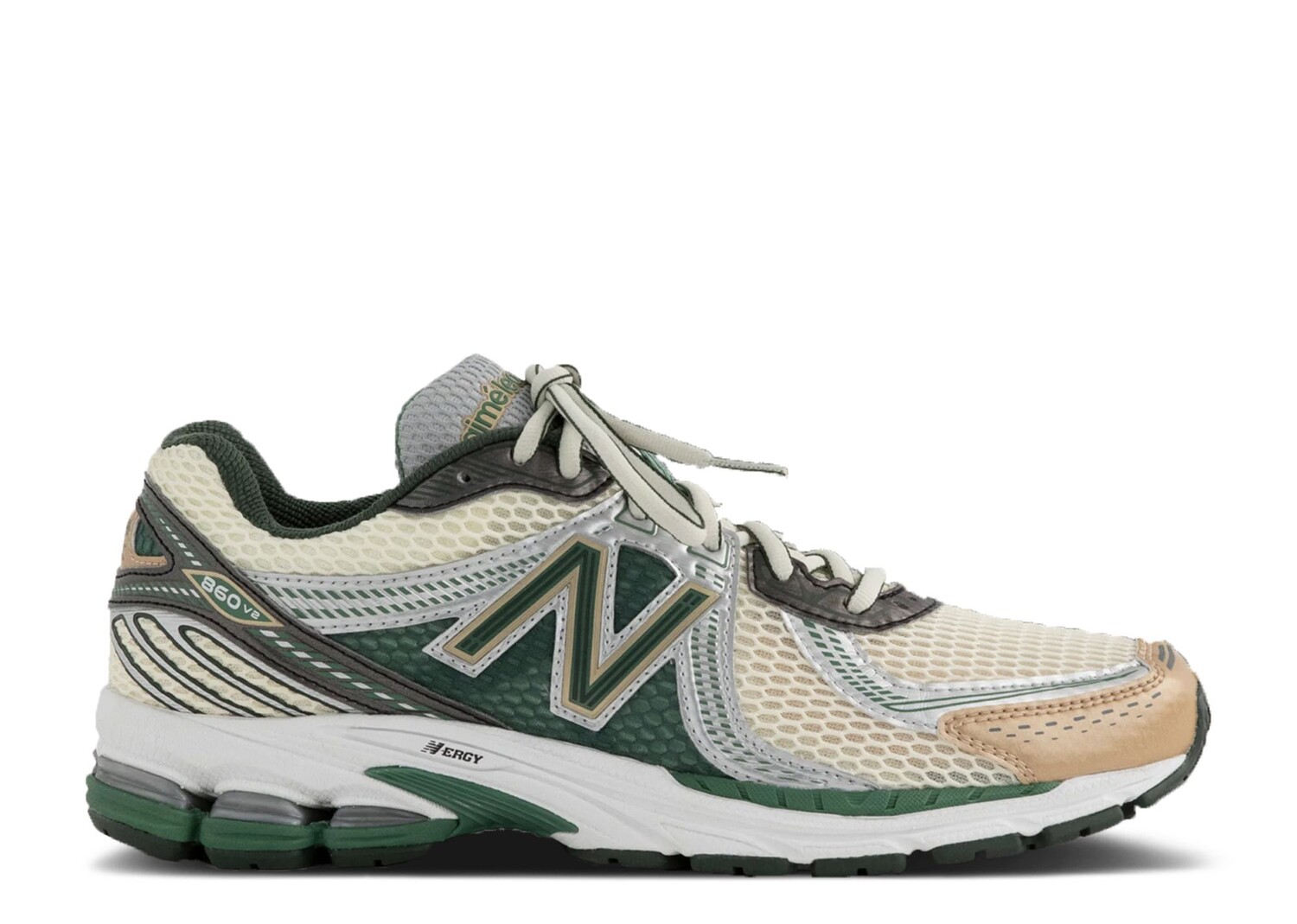 

Кроссовки New Balance Aimé Leon Dore X 860V2 'Green', зеленый, Зеленый;серый