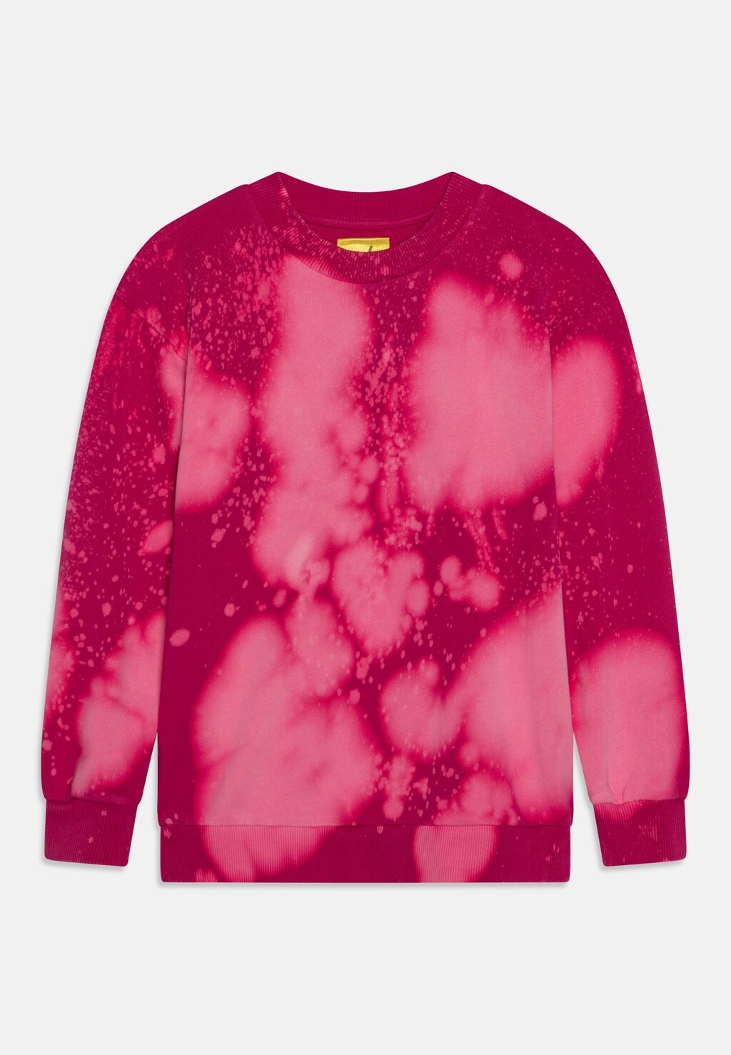 

Толстовка Splatered Crew Neck Unisex M'A KIDS by Marques ' Almeida, цвет fuschia/light pink