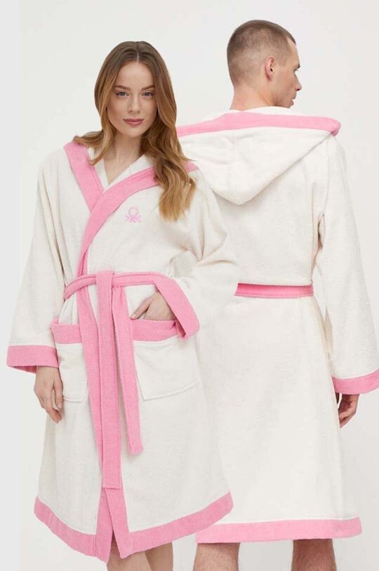 

Банный халат United Colors of Benetton, бежевый