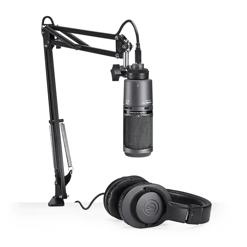 

Микрофон Audio-Technica AT2020USB+PK Podcast Bundle