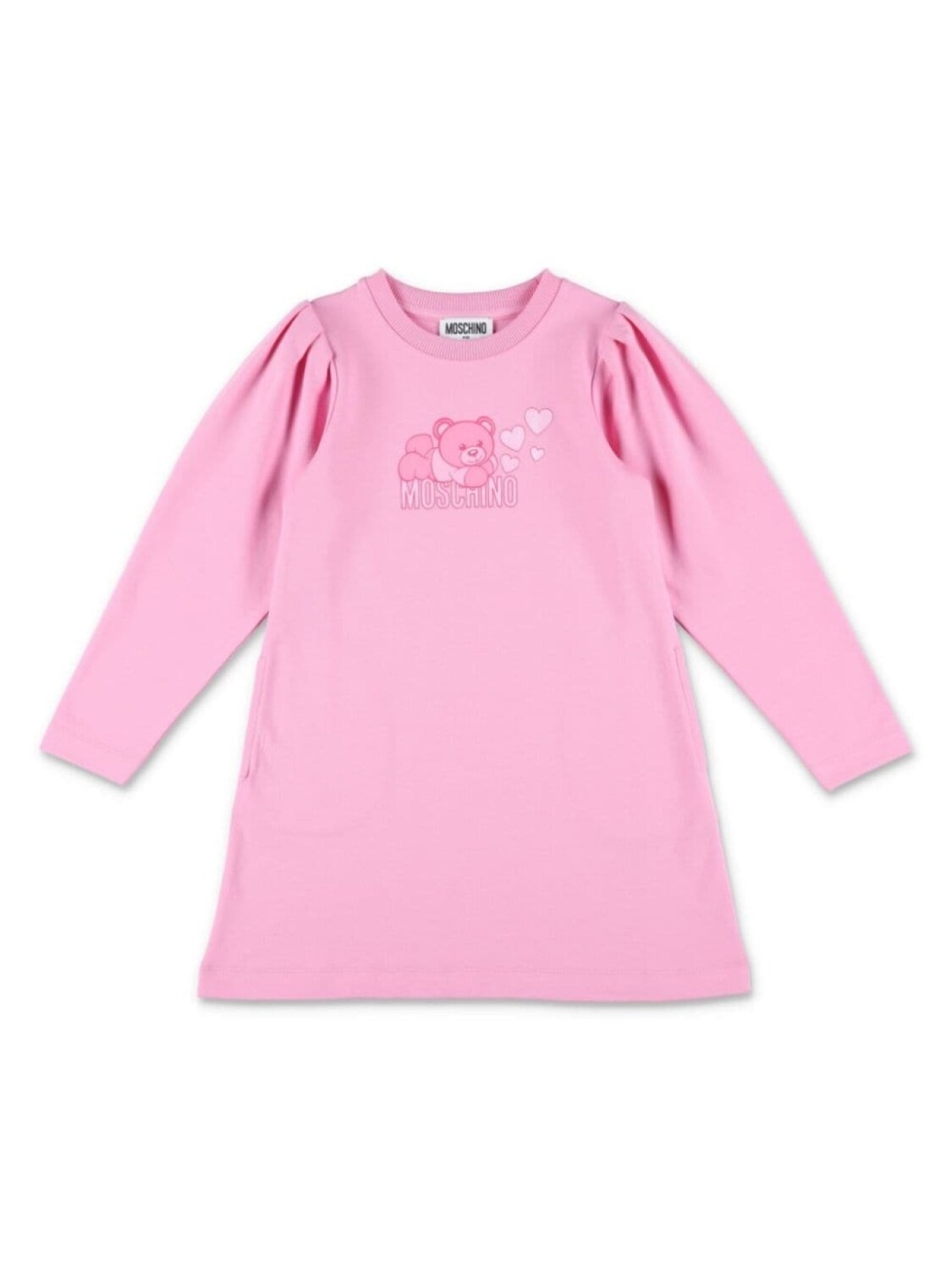 

Moschino Kids платье с принтом «Медвежонок Тедди», розовый