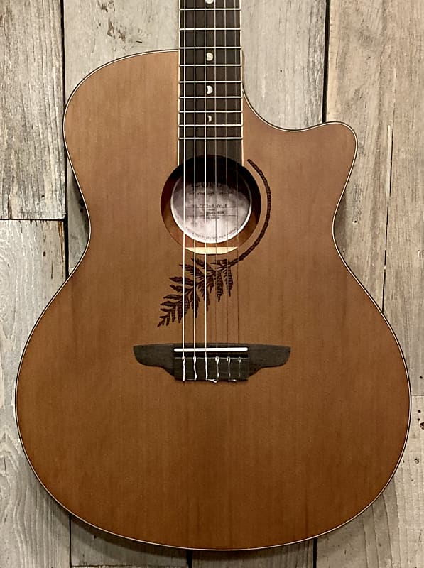 Акустическая гитара Luna Woodland Cedar Nylon Acoustic-electric Guitar - Satin Natural, Support Small Business & Buy It Here ! акустическая гитара luna artist recorder dreadnaught acoustic guitar package support small business