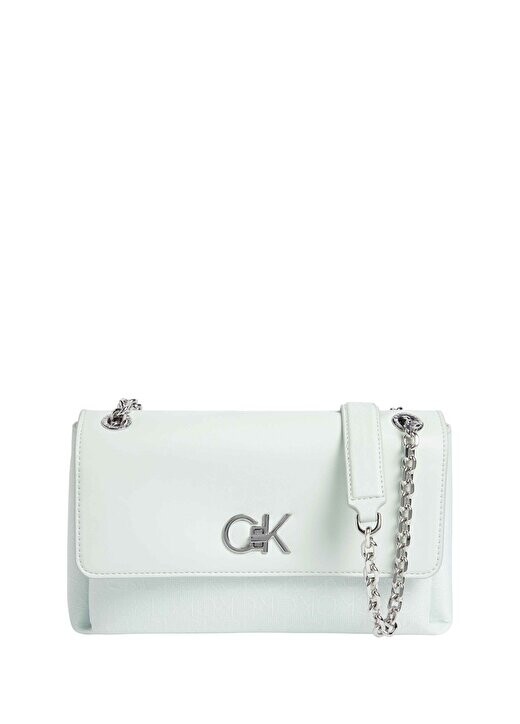 

Мятная женская сумка через плечо 17X24x7 см K60K611755LIA Calvin Klein, мятный