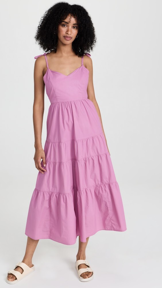 

Платье макси Madewell Sidonie Poplin