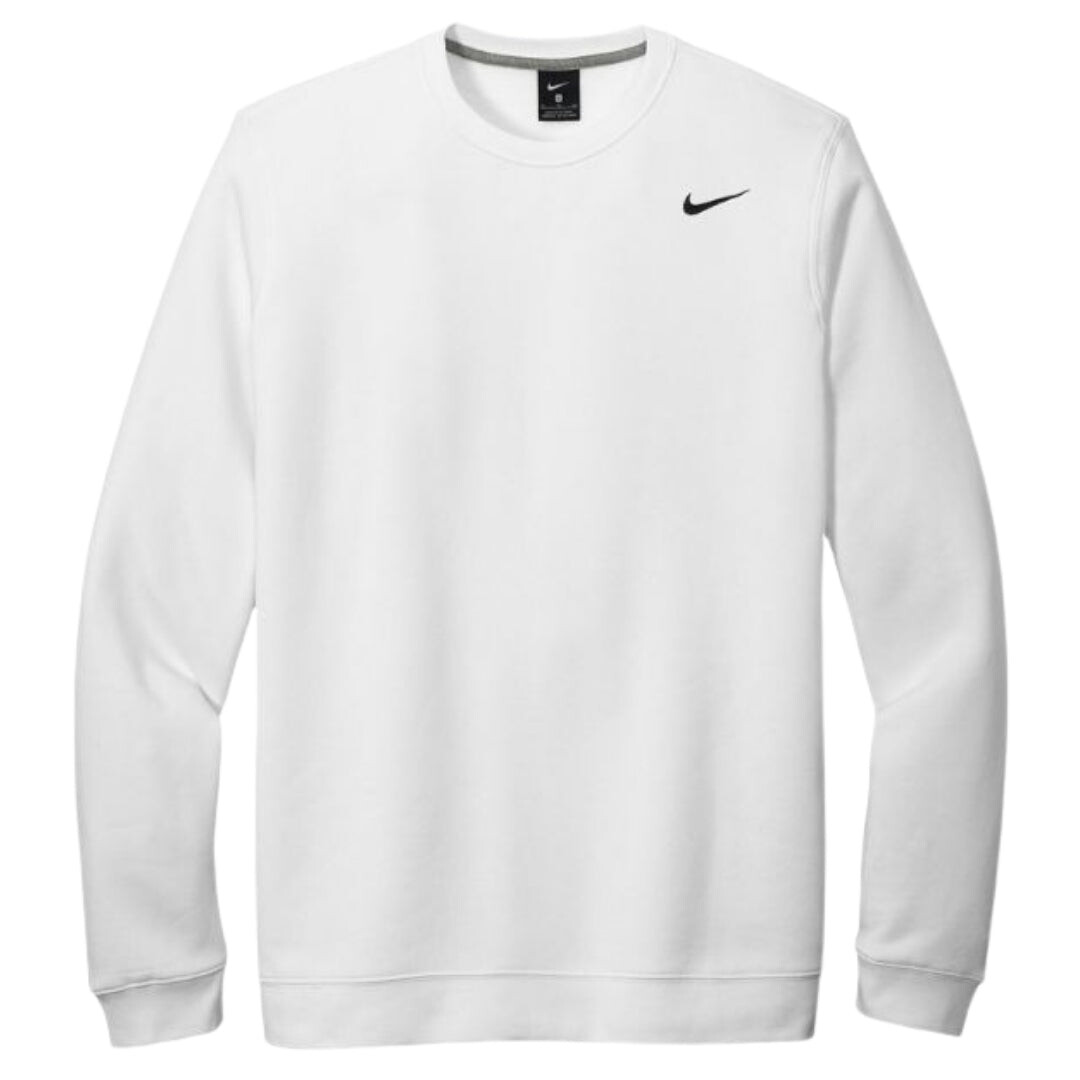

Свитер с круглым вырезом и логотипом Nike, белый
