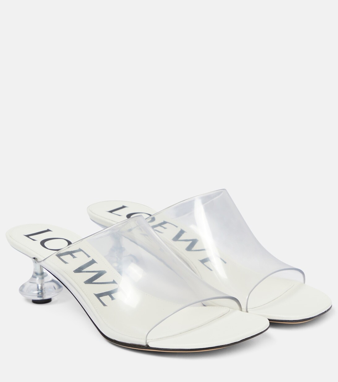 

Мюли Paula's Ibiza Toy из ПВХ Loewe, белый