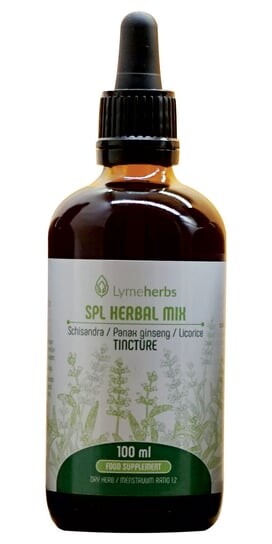 

Lymeherbs, Настойка SPL Herbal Mix 1:2, 100мл