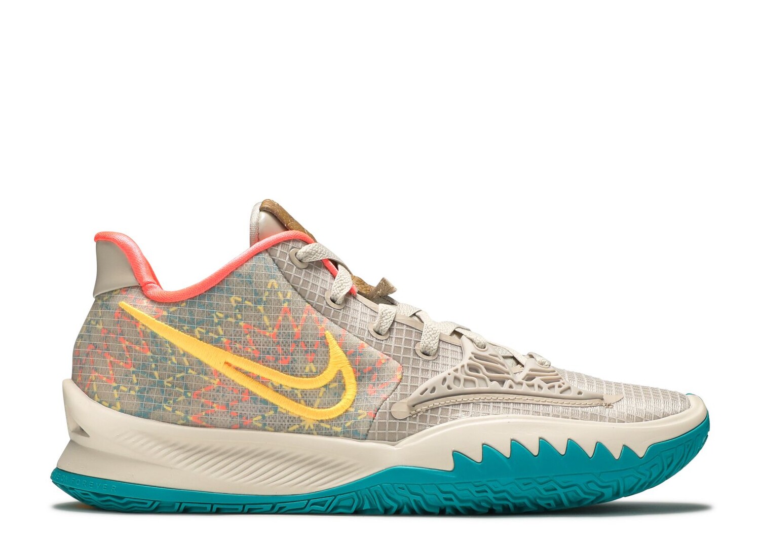 

Кроссовки Nike Kyrie Low 4 'N7', кремовый, Бежевый