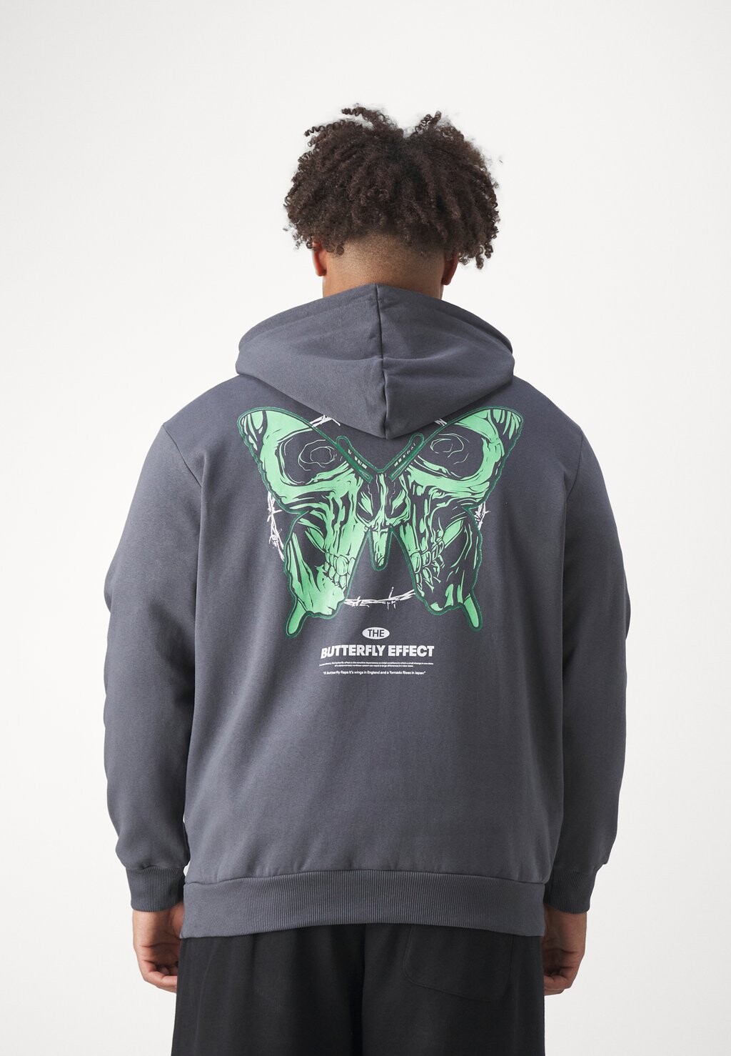 

Толстовка Jorbutterfly Hood Jack & Jones, цвет asphalt