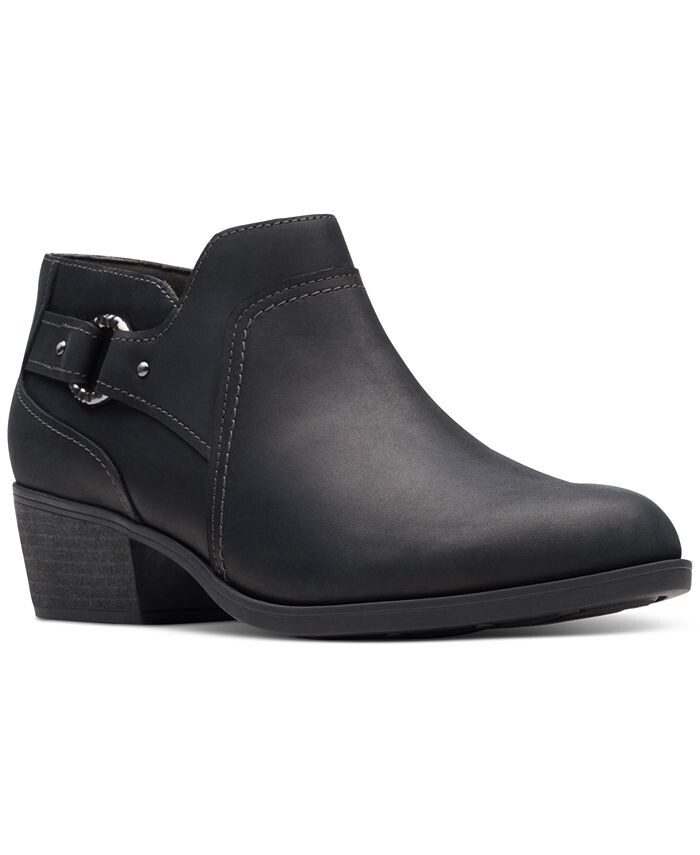 

Женские ботильоны с пряжками Charleton Grace до щиколотки Clarks, черный