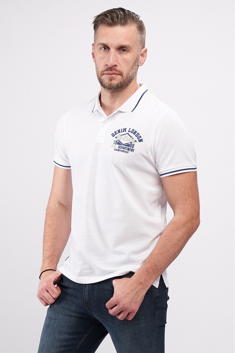 

Футболка с воротником Lee Cooper, белый