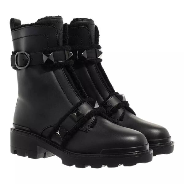 

Ботинки combat boots Valentino Garavani, черный