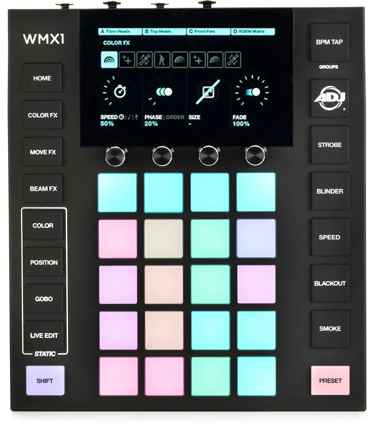 

Автономный DMX-контроллер освещения ADJ WMX1