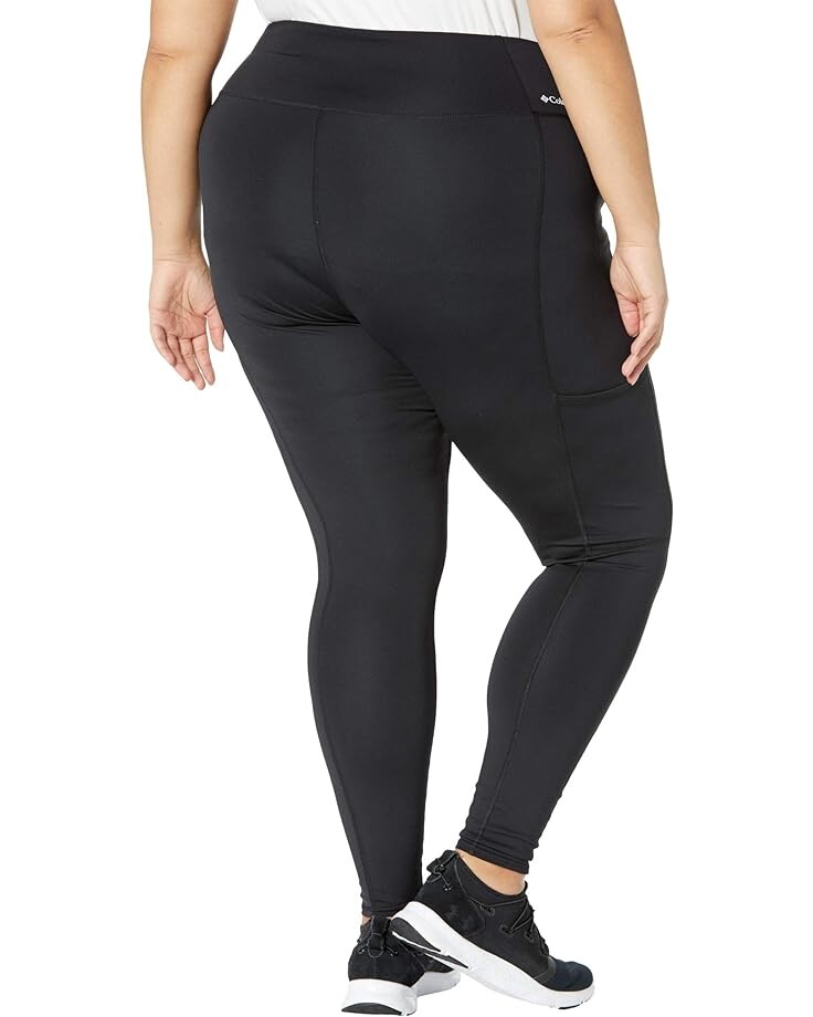 Брюки Columbia Plus Size Columbia Lodge Tights, черный/белый columbia брюки мужские columbia columbia lodge™ размер 46